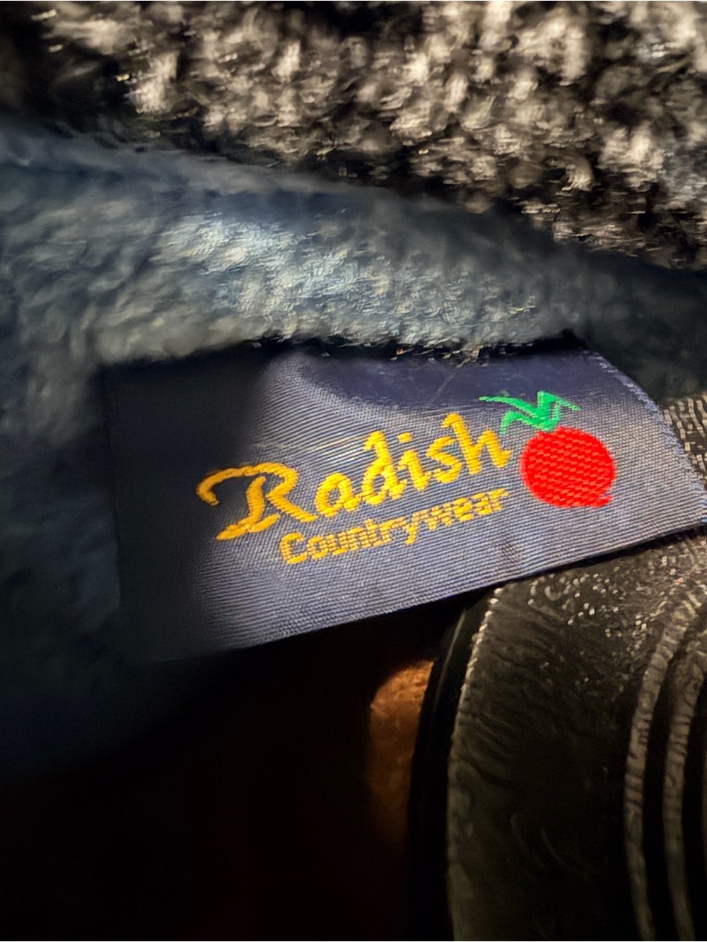Vintage 90s Radish Countrywear Sheep Fleece | Sherpa Full Zip | Large - Picture 2 of 11